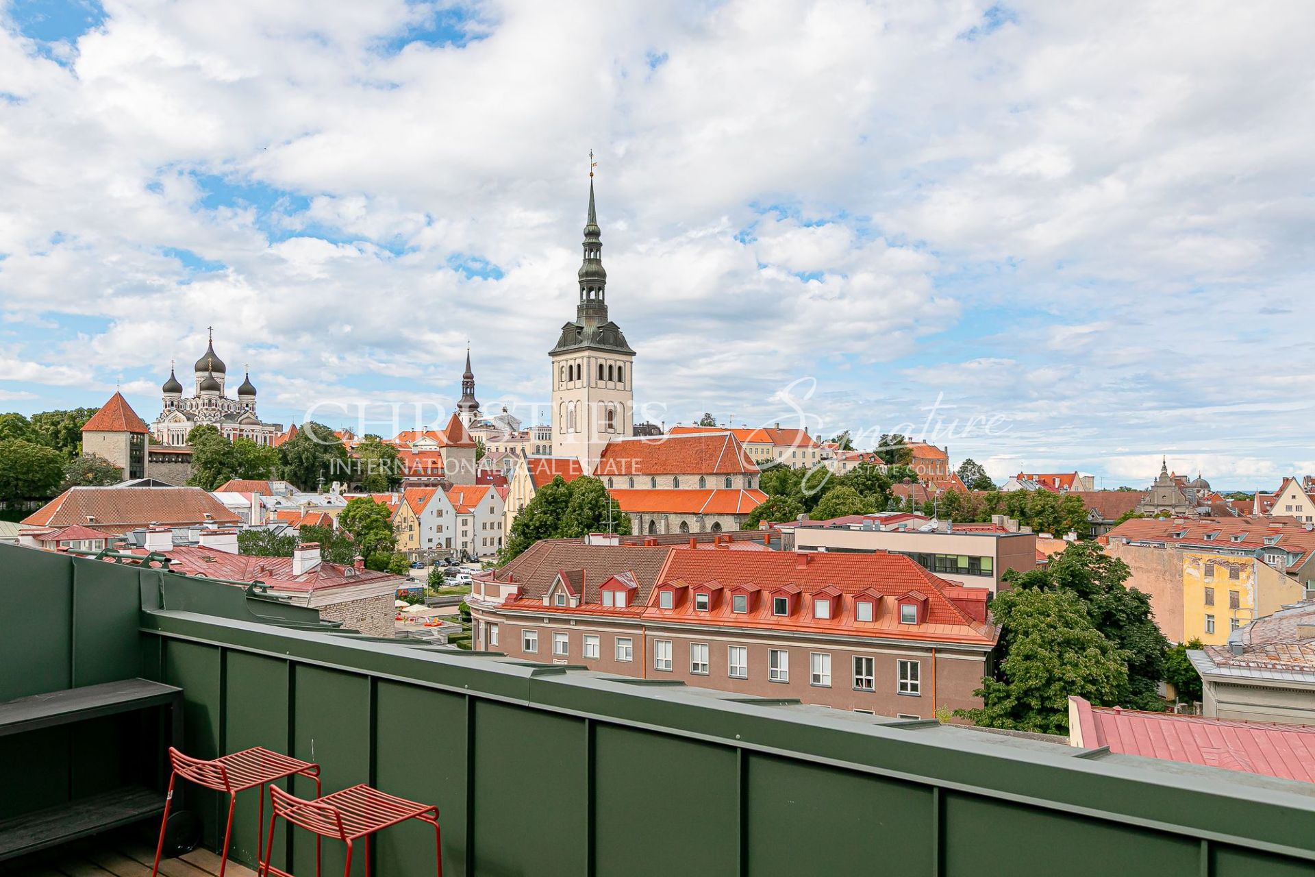 Eksklusiivne katusekorter Tallinna südames